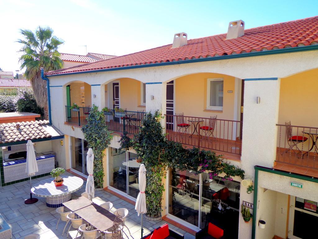 Logis Hotel Les II Mas - Perpignan Sud Cabestany ภายนอก รูปภาพ