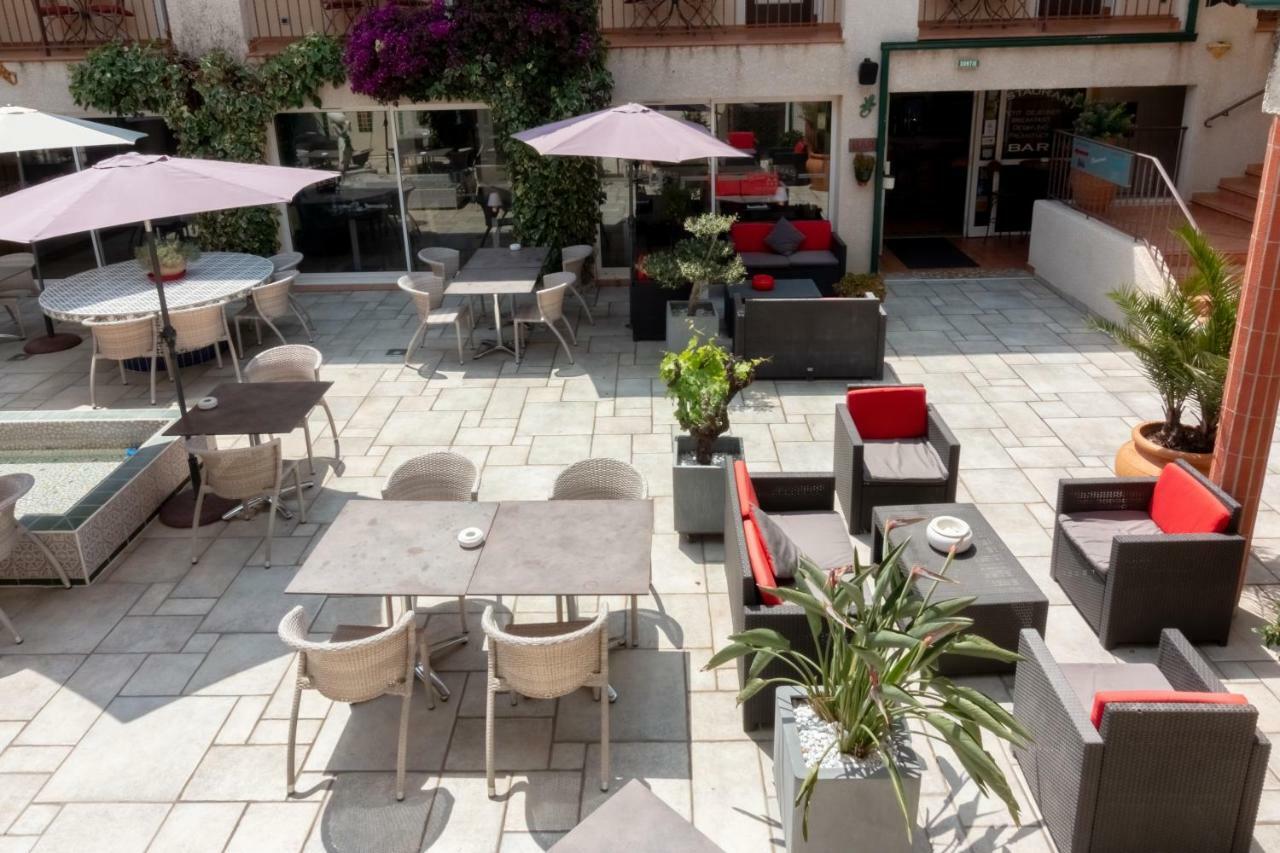 Logis Hotel Les II Mas - Perpignan Sud Cabestany ภายนอก รูปภาพ