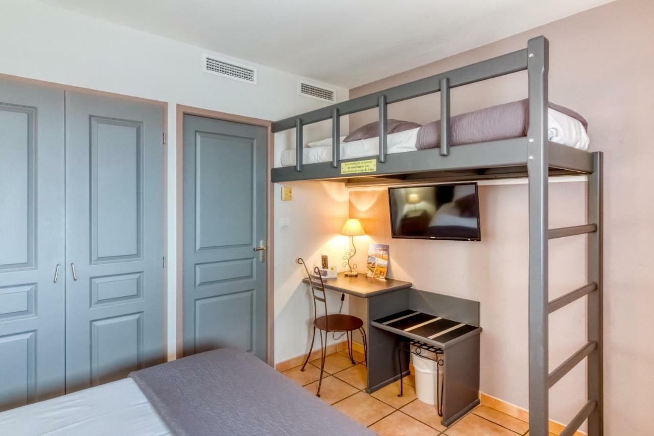 Logis Hotel Les II Mas - Perpignan Sud Cabestany ภายนอก รูปภาพ